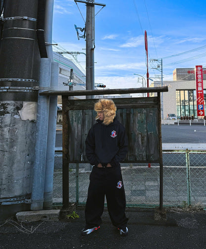 SUPERIOR RY LOGO SWEATPANTS / BLACK