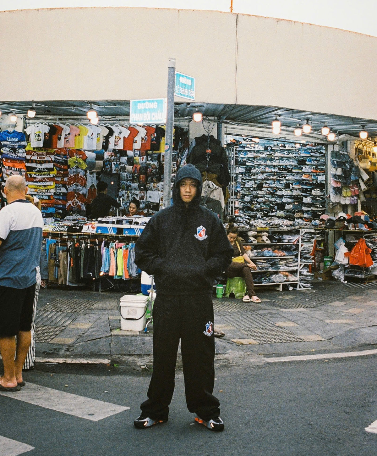 SUPERIOR RY LOGO HOODIE / BLACK