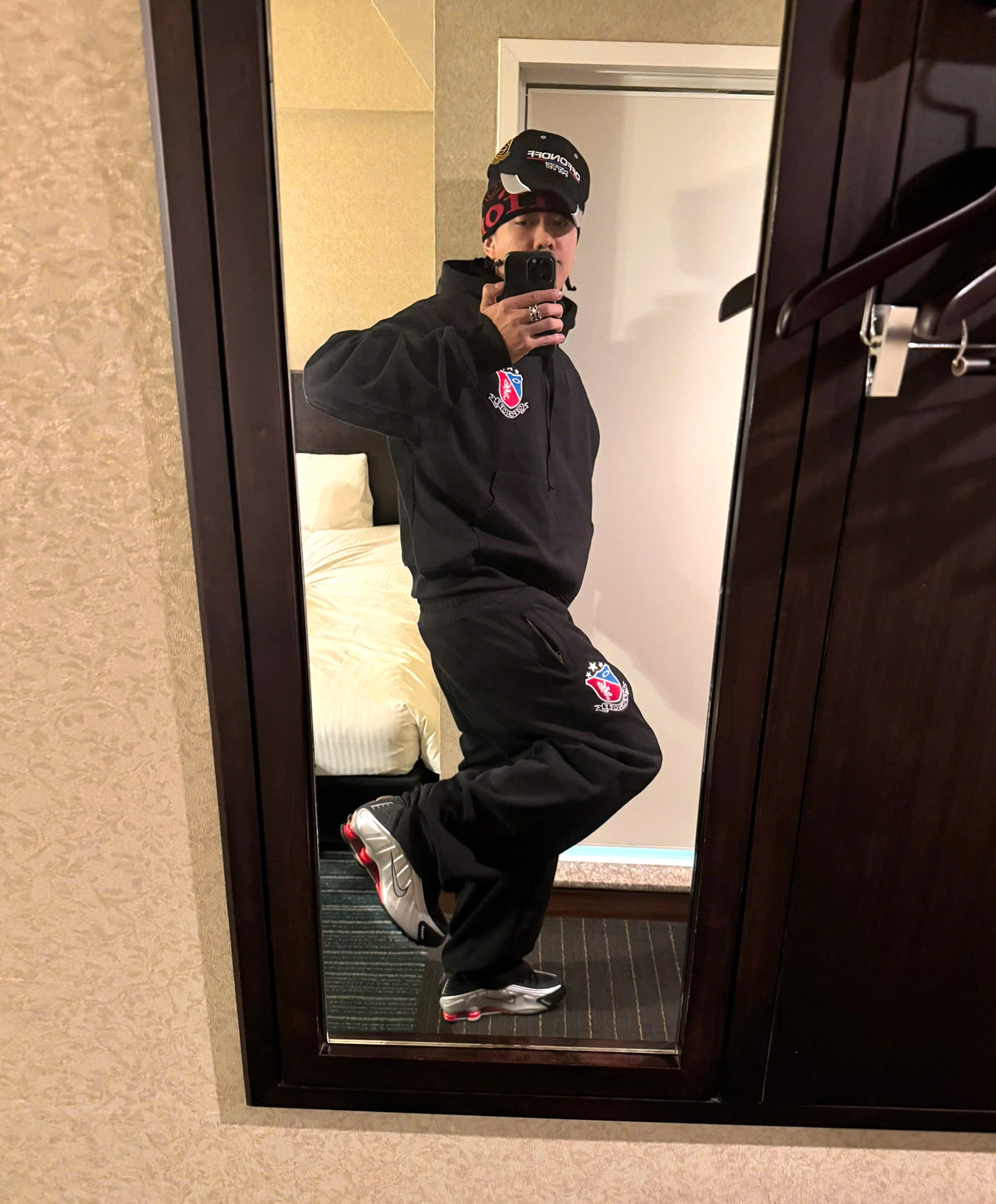 SUPERIOR RY LOGO SWEATPANTS / BLACK