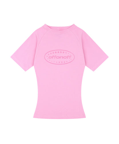 OFFONOFF OV LOGO BABYTEE / PINK
