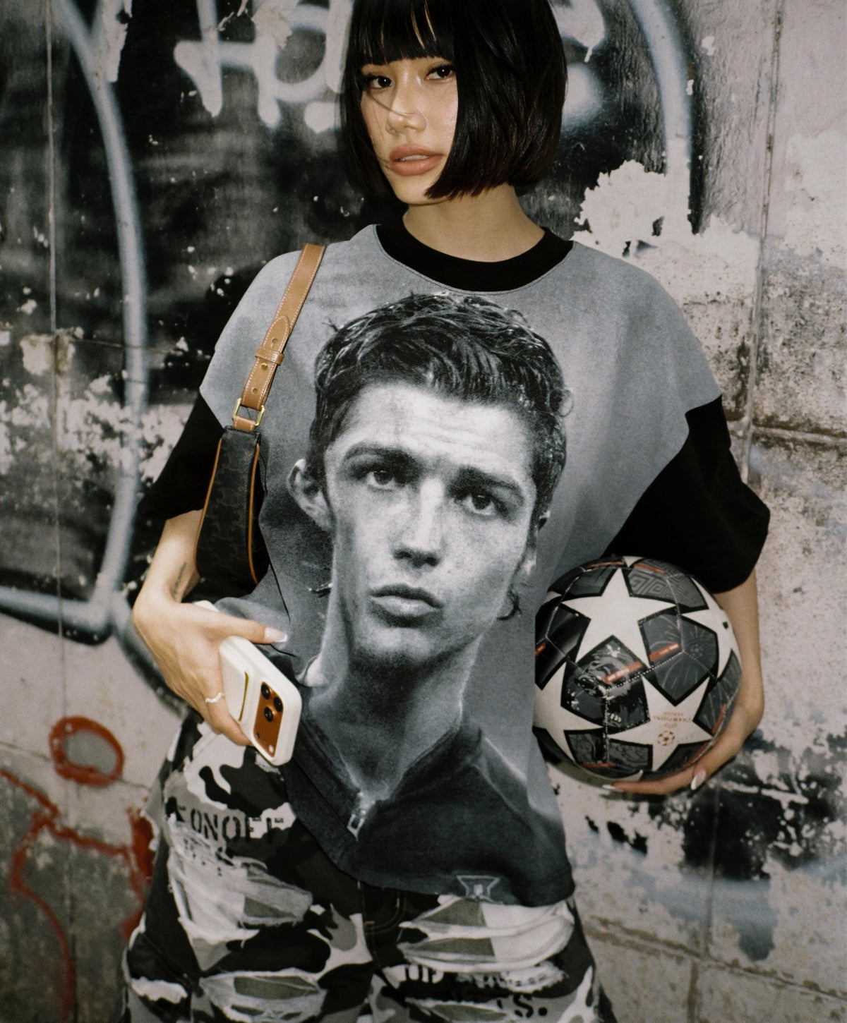 CRISTIANO RONALDO OVERSIZE TEE
