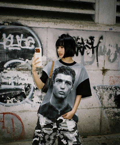 CRISTIANO RONALDO OVERSIZE TEE