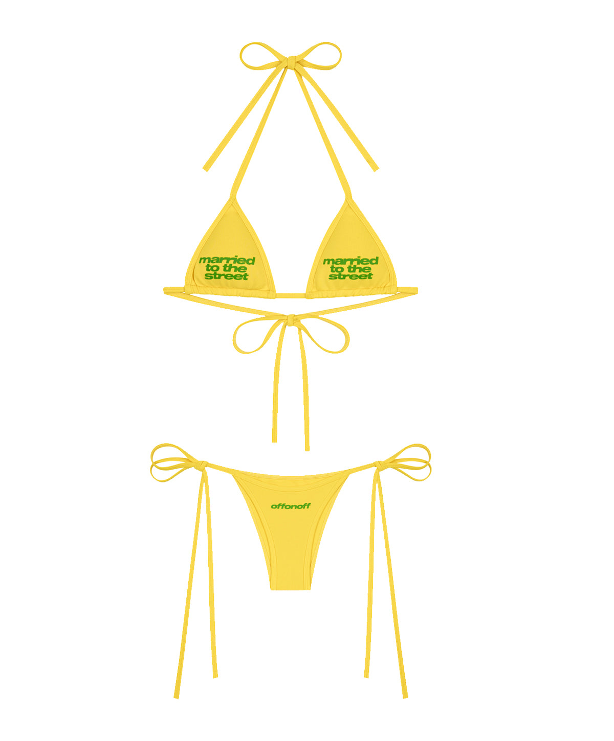 OFFONOFF CLASSIC BIKINI / YELLOW