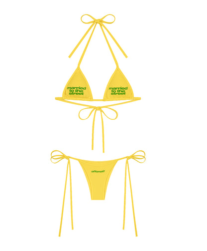 OFFONOFF CLASSIC BIKINI / YELLOW