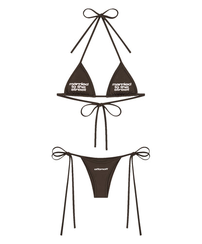 OFFONOFF CLASSIC BIKINI / BROWN