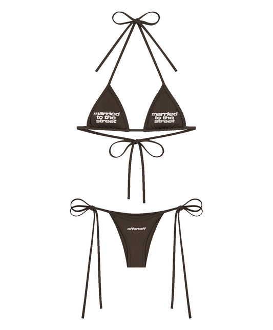 OFFONOFF CLASSIC BIKINI / BROWN