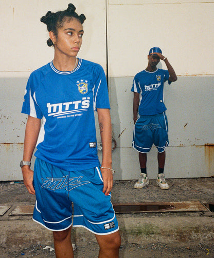 OFFONOFF FOOTBALL JERSEY  [ blue ]