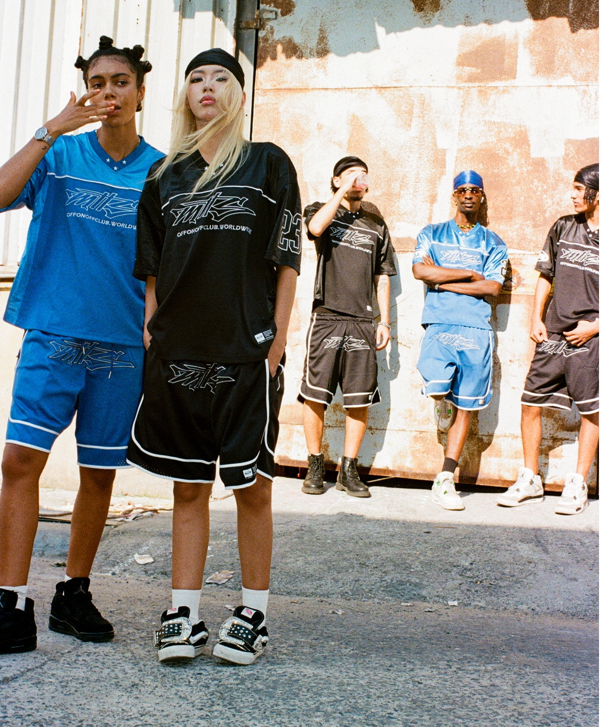 MTTS MESH SHORTS [ blue ]