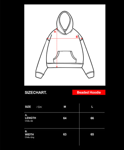 OFFONOFF CRYSTAL HOODIE