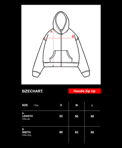 OFFONOFF X CH2 FULLZIP HOODIE