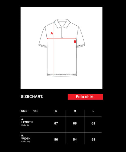 OFFONOFF POLO SHIRT / RED