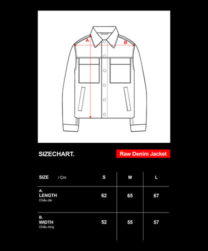 OFFONOFF RAW DENIM JACKET