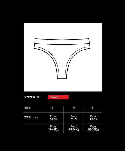 OFFONOFF THONG [ black ]